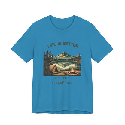 Camping by the lake, Camping shirt, Adventure shirt, Outdoor shirt - PopCultureByDesign36