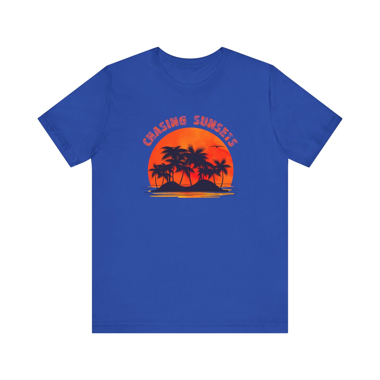 Vintage Palm Tree Shirt, Chasing Sunsets T-Shirt, Nature Shirt, Palm Beach Shirt - PopCultureByDesign36