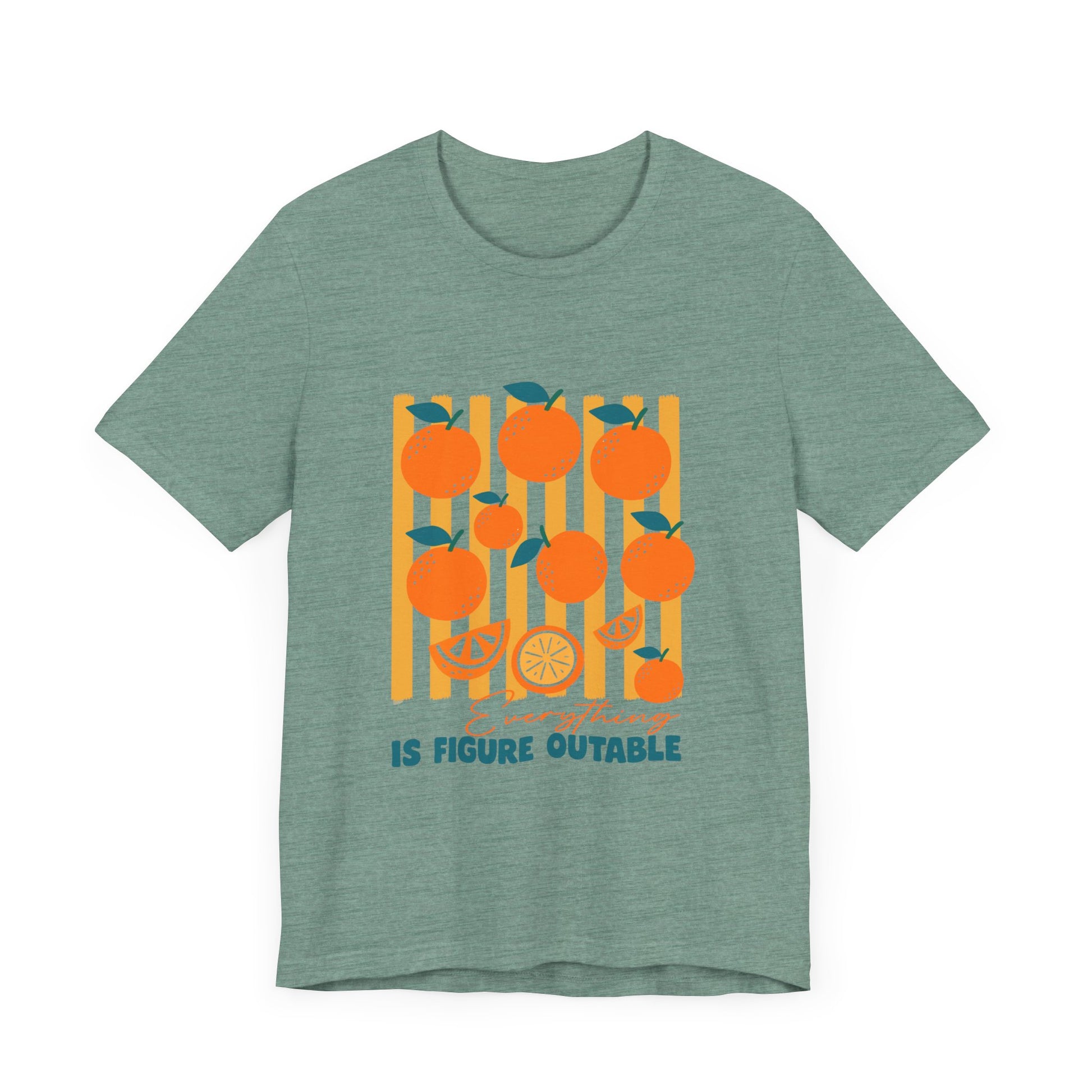 Orange Shirt, Orange Girl Summer, Garden Shirt, Farmers Market Tshirt - PopCultureByDesign36