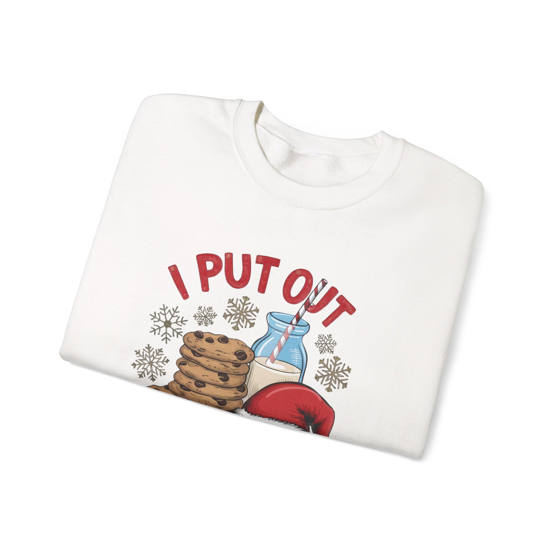 I Put Out For Santa Sweatshirt, Funny Christmas Shirt, Funny Santa Shirt - PopCultureByDesign36