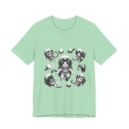 Kittens in Space Shirt, Funny Cat Shirt, Funny Kitten Shirt - PopCultureByDesign36