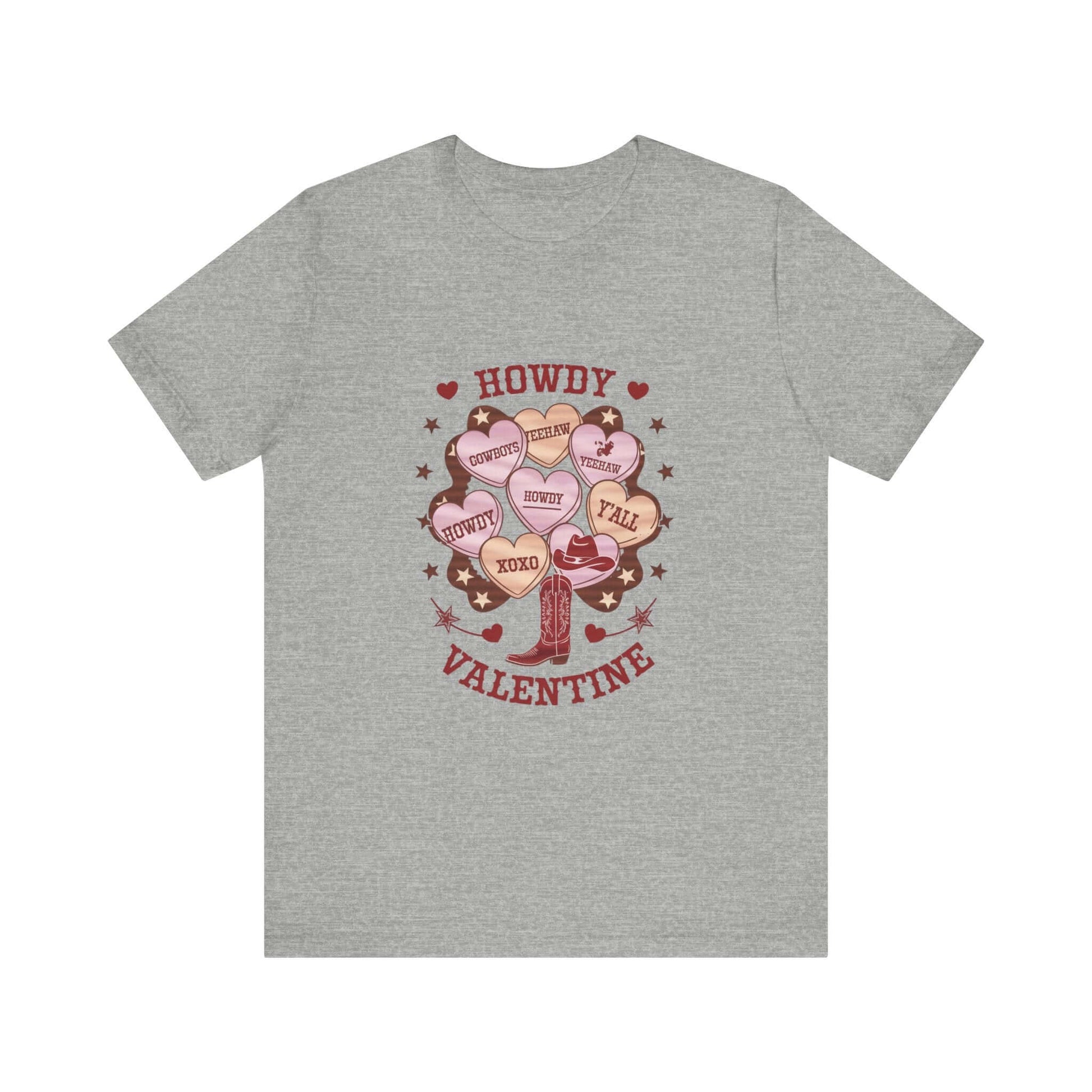 Candy Heart Shirt, Valentine's Day Gift, Country Conversation Hearts Shirt - PopCultureByDesign36