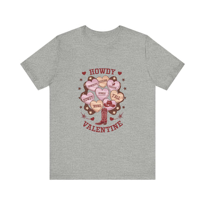 Candy Heart Shirt, Valentine's Day Gift, Country Conversation Hearts Shirt - PopCultureByDesign36