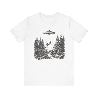 Ufo Cow Shirt, Retro T-Shirt, Vintage Cow Ufo TShirt, Ufo Graphic Tee - PopCultureByDesign36