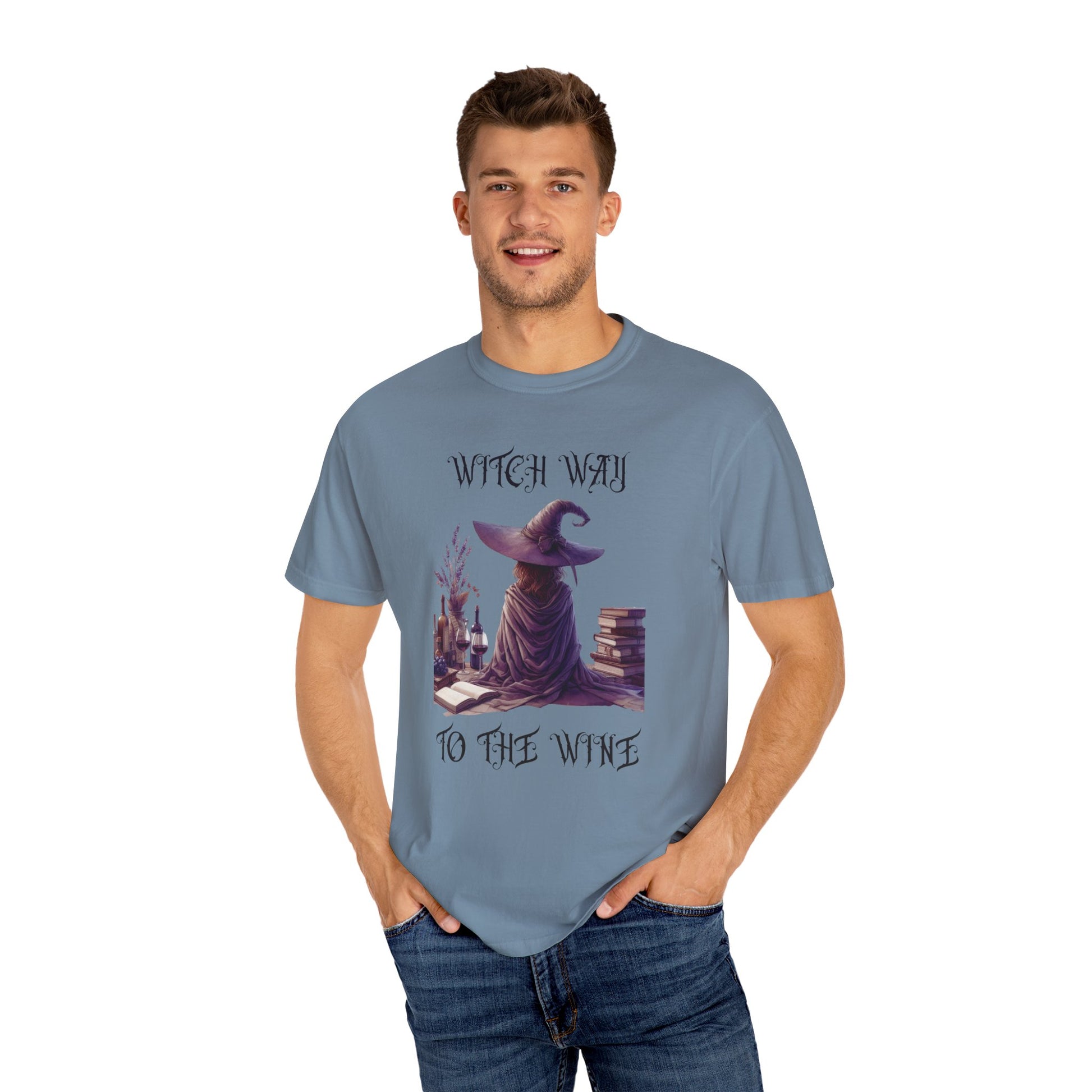Funny Halloween Shirt, Halloween Witch Shirt, Wine Drinker Gift - PopCultureByDesign36