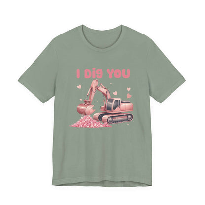 I Dig You Shirt, Valentines Day Shirt, Kid Valentines Shirt, Funny Valentines Day Shirt - PopCultureByDesign36