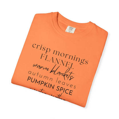 Cute Fall Comfort Colors® Shirt, Hello Fall Shirt, Fall Definition Shirt - PopCultureByDesign36
