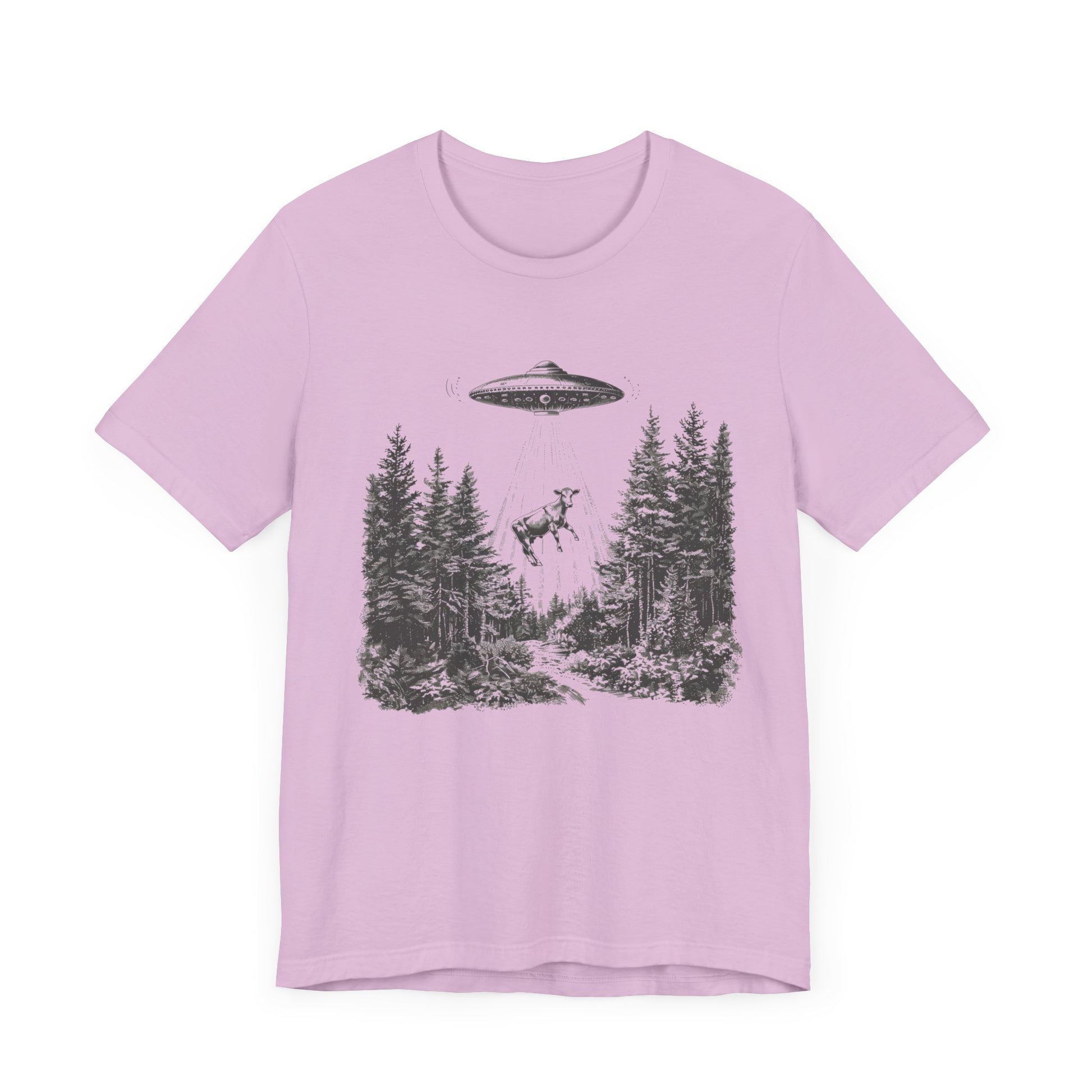 Ufo Cow Shirt, Retro T-Shirt, Vintage Cow Ufo TShirt, Ufo Graphic Tee - PopCultureByDesign36