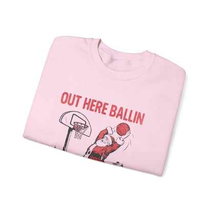 Santa Inspired, Funny Santa Sweatshirt, Retro Santa Sweatshirt - PopCultureByDesign36