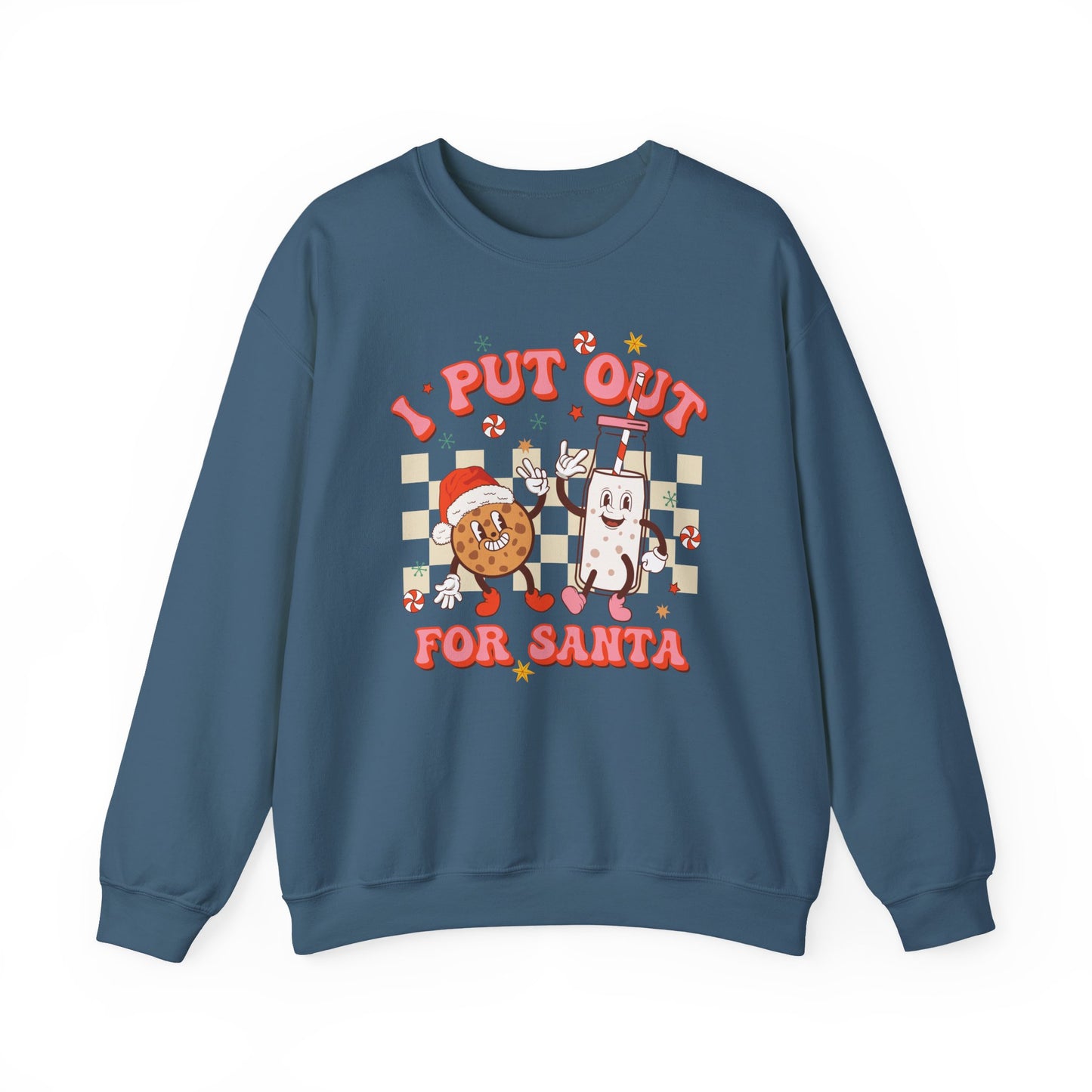 Put Out For Santa Sweatshirt, Funny Christmas Shirt, Funny Santa Sweatshirt - PopCultureByDesign36