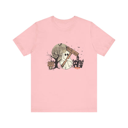 Funny Ghost Needing a Ride, Funny Ghost Shirt, Hitchhiking Ghost Shirt - PopCultureByDesign36