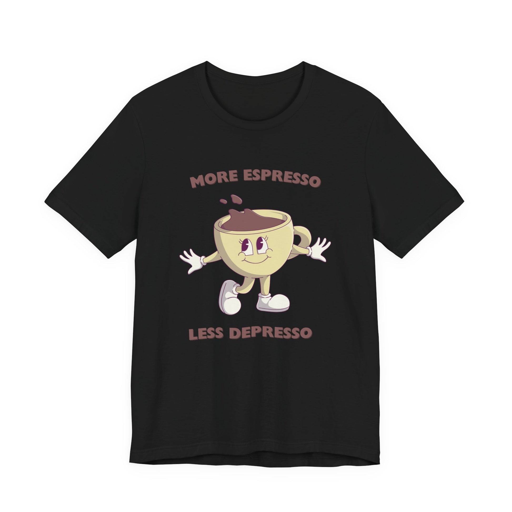 Funny Coffee Tshirt, Retro Graphic Tee, Coffee Shirt, Coffee Lover Gift - PopCultureByDesign36