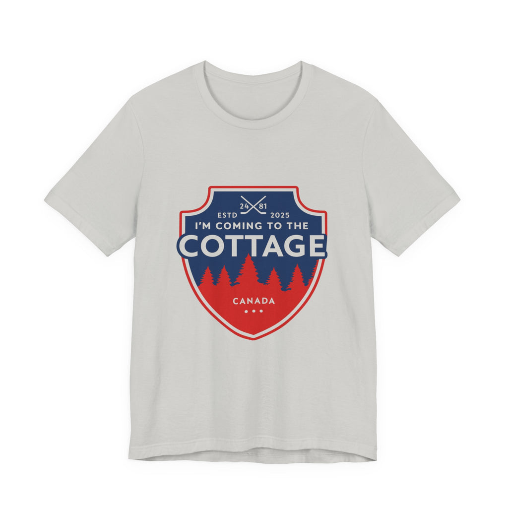 Cottage Hockey Tee — “I’m Coming to the Cottage” Canadian Hockey Lover Shirt by PopCultureByDesign36
