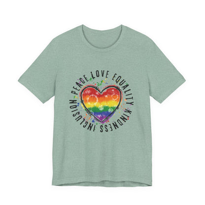 Equal Rights Shirt, Book Flower Shirt, Social Justice T-Shirt - PopCultureByDesign36