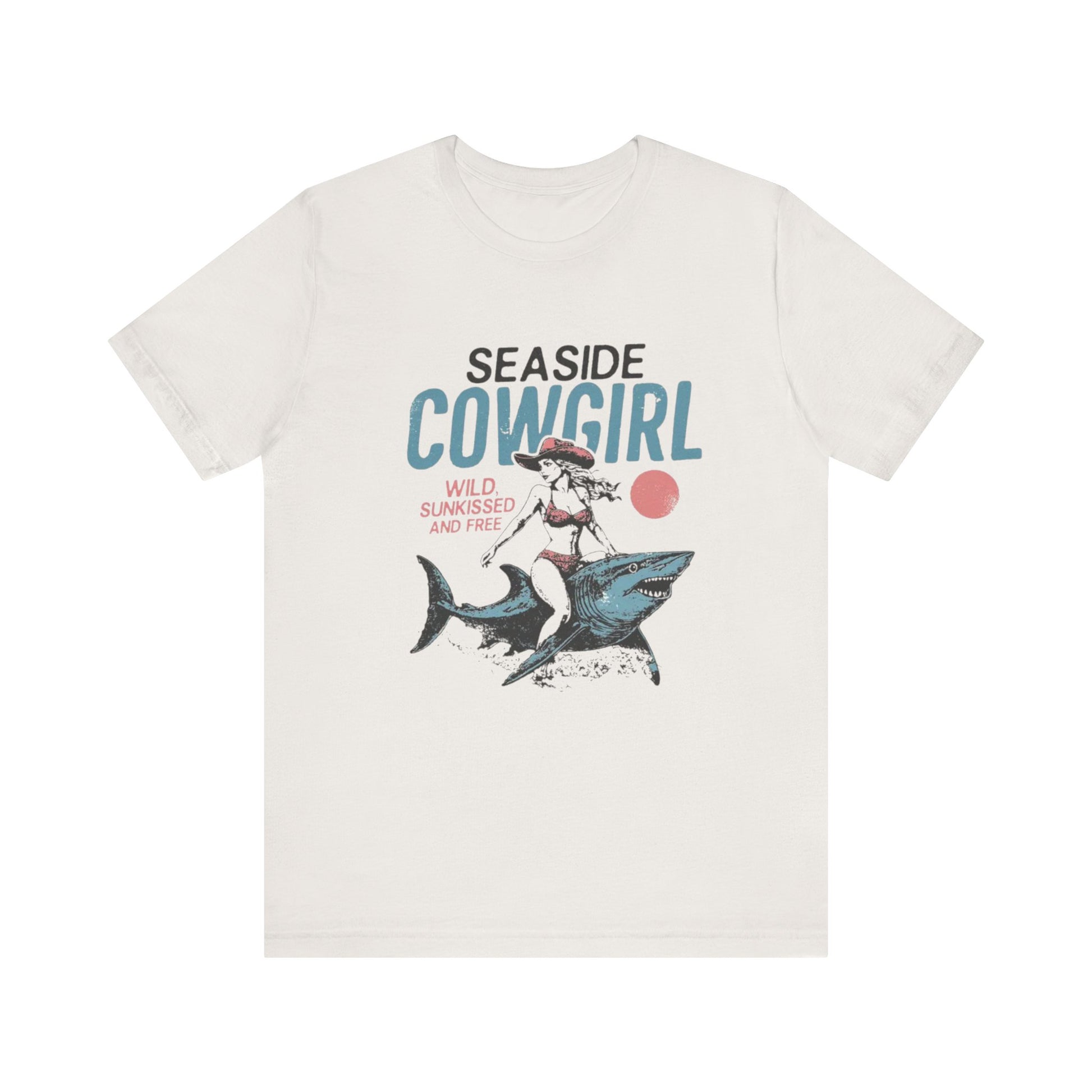 Seaside cowgirl retro summer Shirt, Western beach Shirt, Wild sunkissed Shirt - PopCultureByDesign36