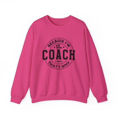 Because I'm The Coach That's Why, Coach Gifts, Shirts For Coach - PopCultureByDesign36