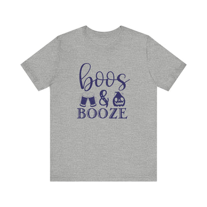 Booze And Boos shirt, Retro Halloween Shirt, Halloween Gift - PopCultureByDesign36