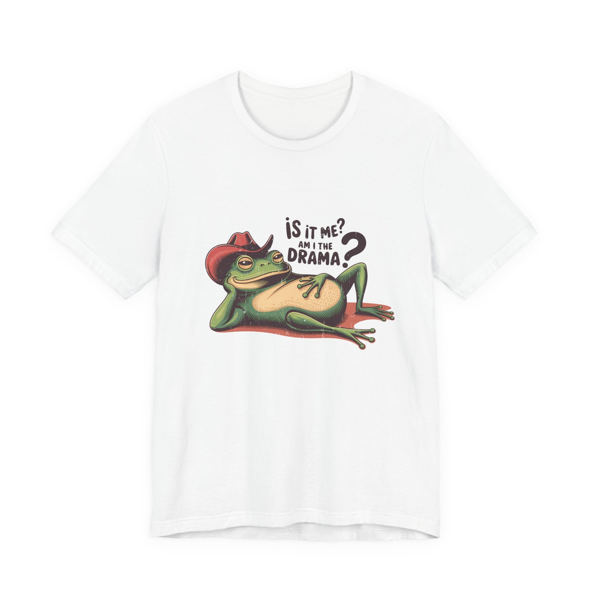 Am I The Drama Shirt, Funny Frog Joke T-Shirt, Meme Frog Shirt - PopCultureByDesign36