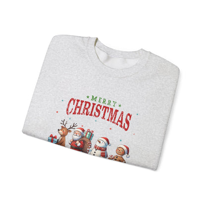 Christmas Sweatshirt, Cute Gingerbread Sweater, Gift For Christmas - PopCultureByDesign36