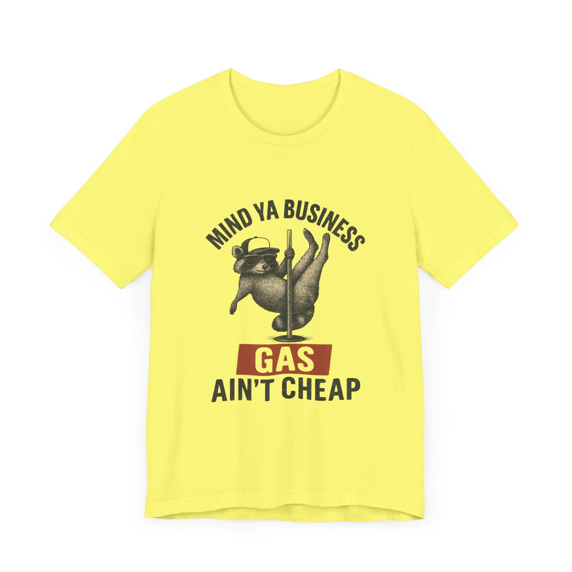 Funny Raccoon Pole Dancing Unisex Tee, Humorous Graphic Tee, - PopCultureByDesign36