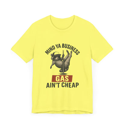 Funny Raccoon Pole Dancing Unisex Tee, Humorous Graphic Tee, - PopCultureByDesign36