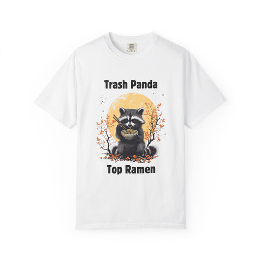 Raccoon Ramen T-Shirt, Foodie Lover Shirt, Ramen Noodle Bowl TShirt - PopCultureByDesign36
