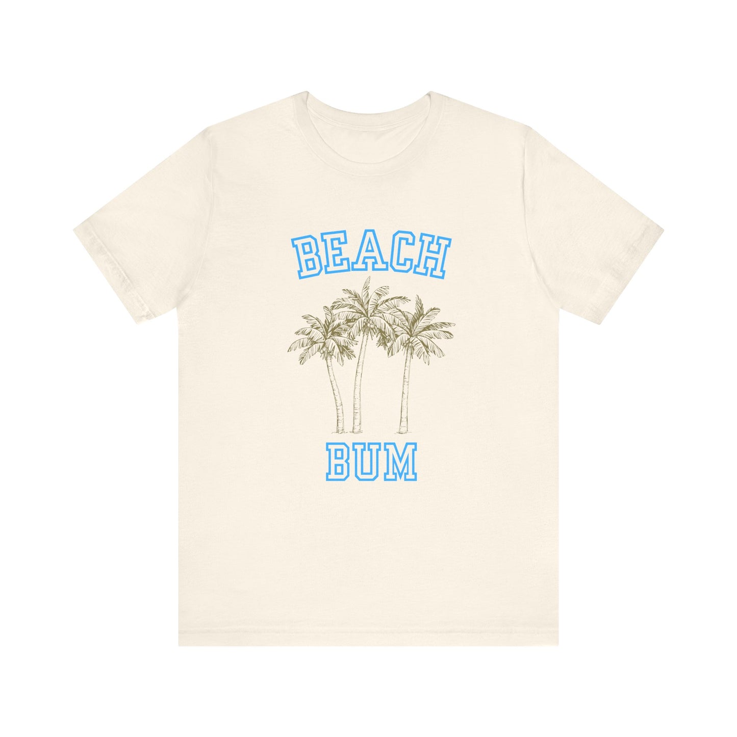 Beach Bum Palm Tree Shirt, Tropical Island Vacation Clothing, Palm Tree Lover Gift - PopCultureByDesign36