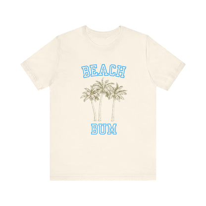 Beach Bum Palm Tree Shirt, Tropical Island Vacation Clothing, Palm Tree Lover Gift - PopCultureByDesign36
