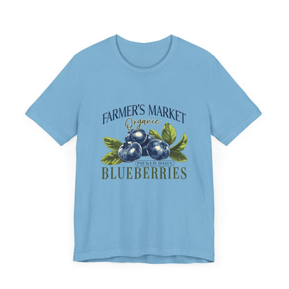 Fruit Farm Shirt, Blueberry Shirt, Cottagecore Berry Tshirt, Summer Fruit Shirt - PopCultureByDesign36