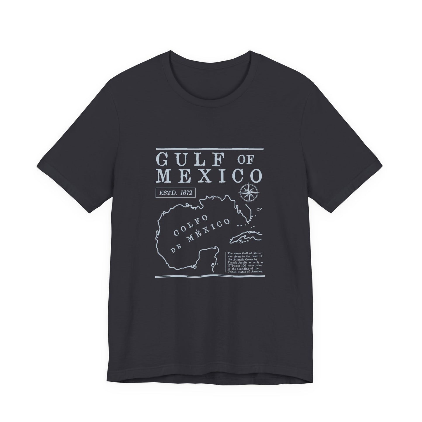 Gulf of Mexico Shirt, Gulf Coast Shirt, Historical Gulf of Mexico - PopCultureByDesign36