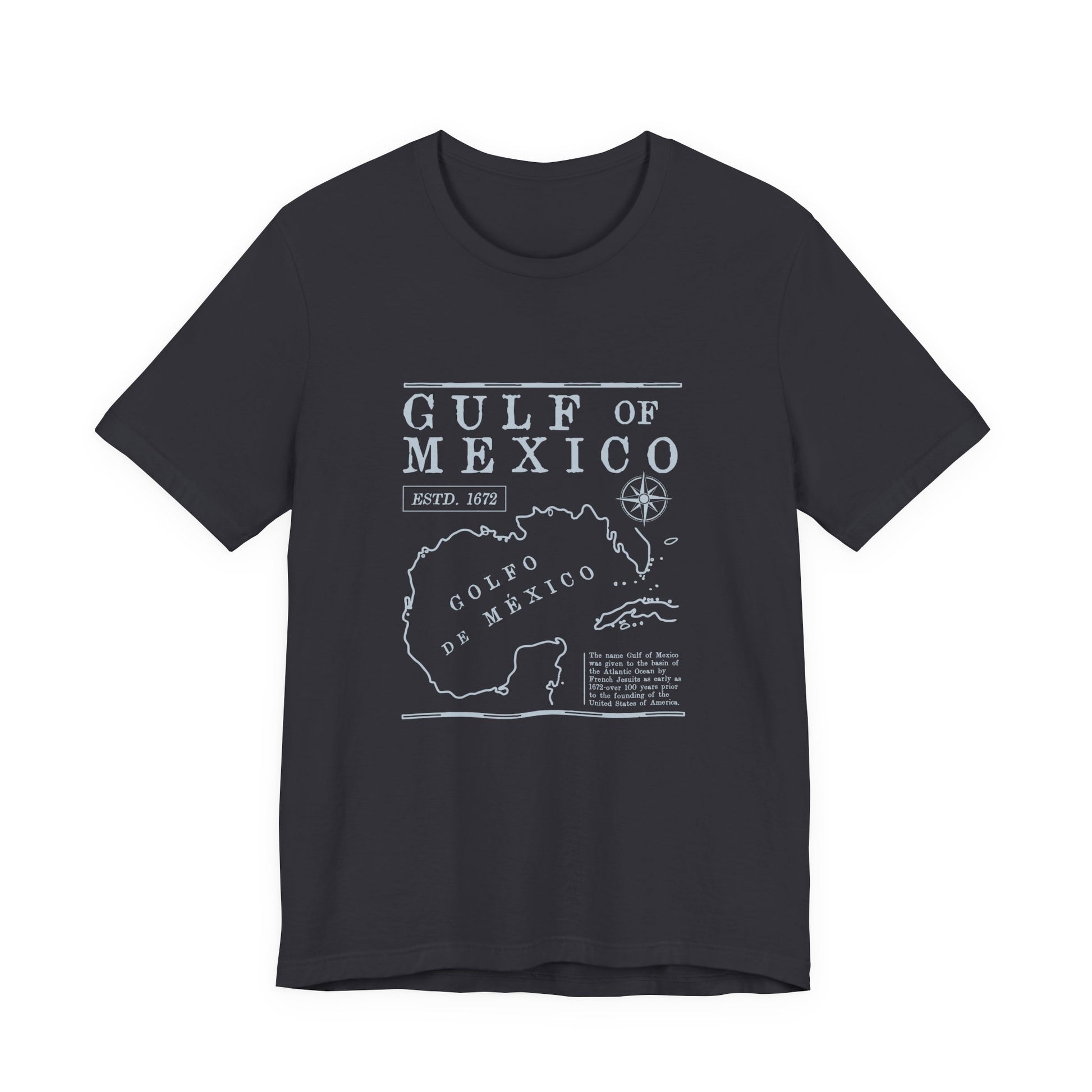 Gulf of Mexico Shirt, Gulf Coast Shirt, Historical Gulf of Mexico - PopCultureByDesign36