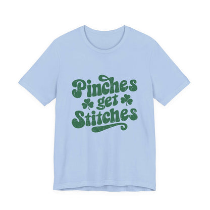 Pinches Get Stitches Shirt, Shamrock Shirt, St Patrick's Day Shirt - PopCultureByDesign36