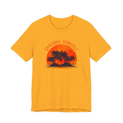 Vintage Palm Tree Shirt, Chasing Sunsets T-Shirt, Nature Shirt, Palm Beach Shirt - PopCultureByDesign36