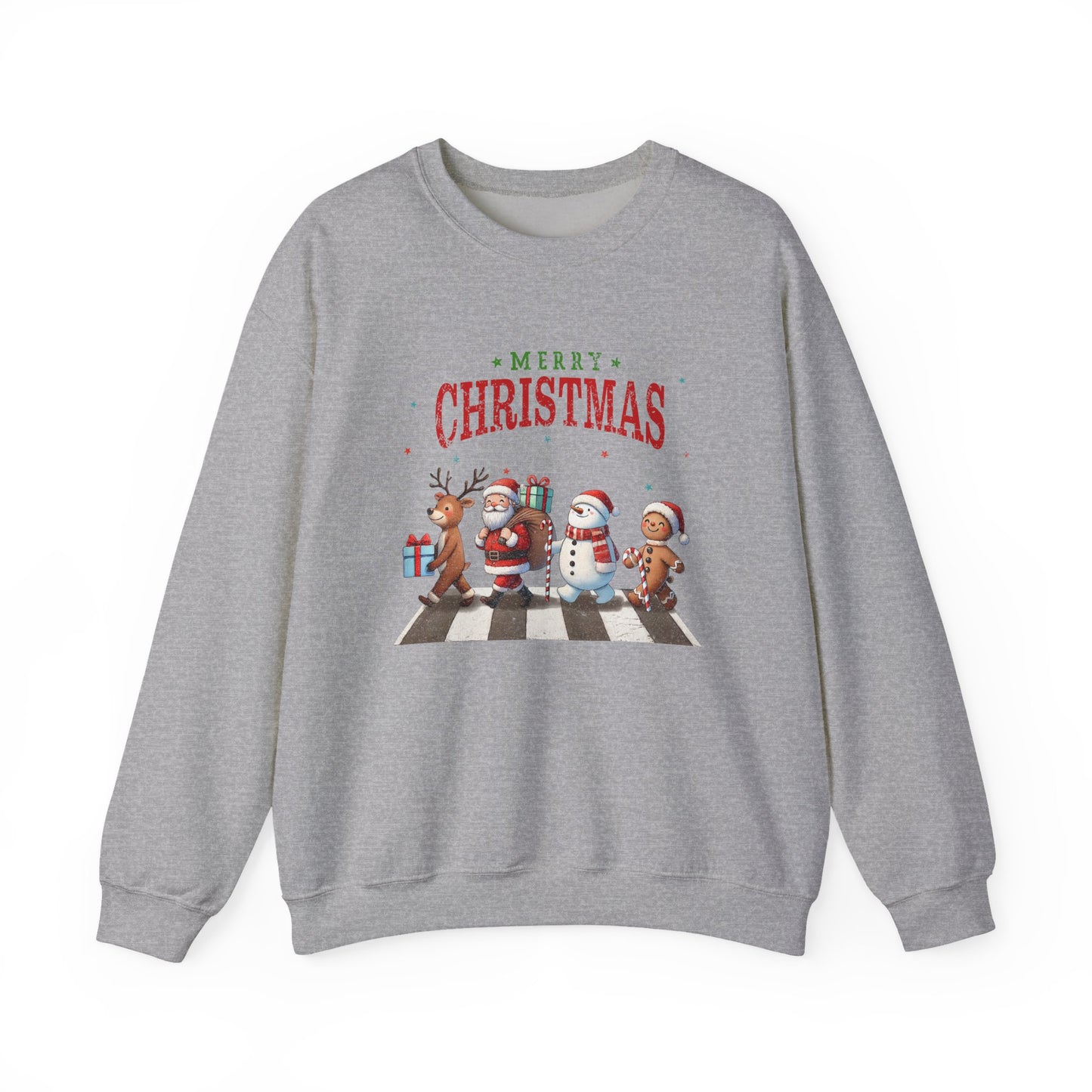 Christmas Sweatshirt, Cute Gingerbread Sweater, Gift For Christmas - PopCultureByDesign36