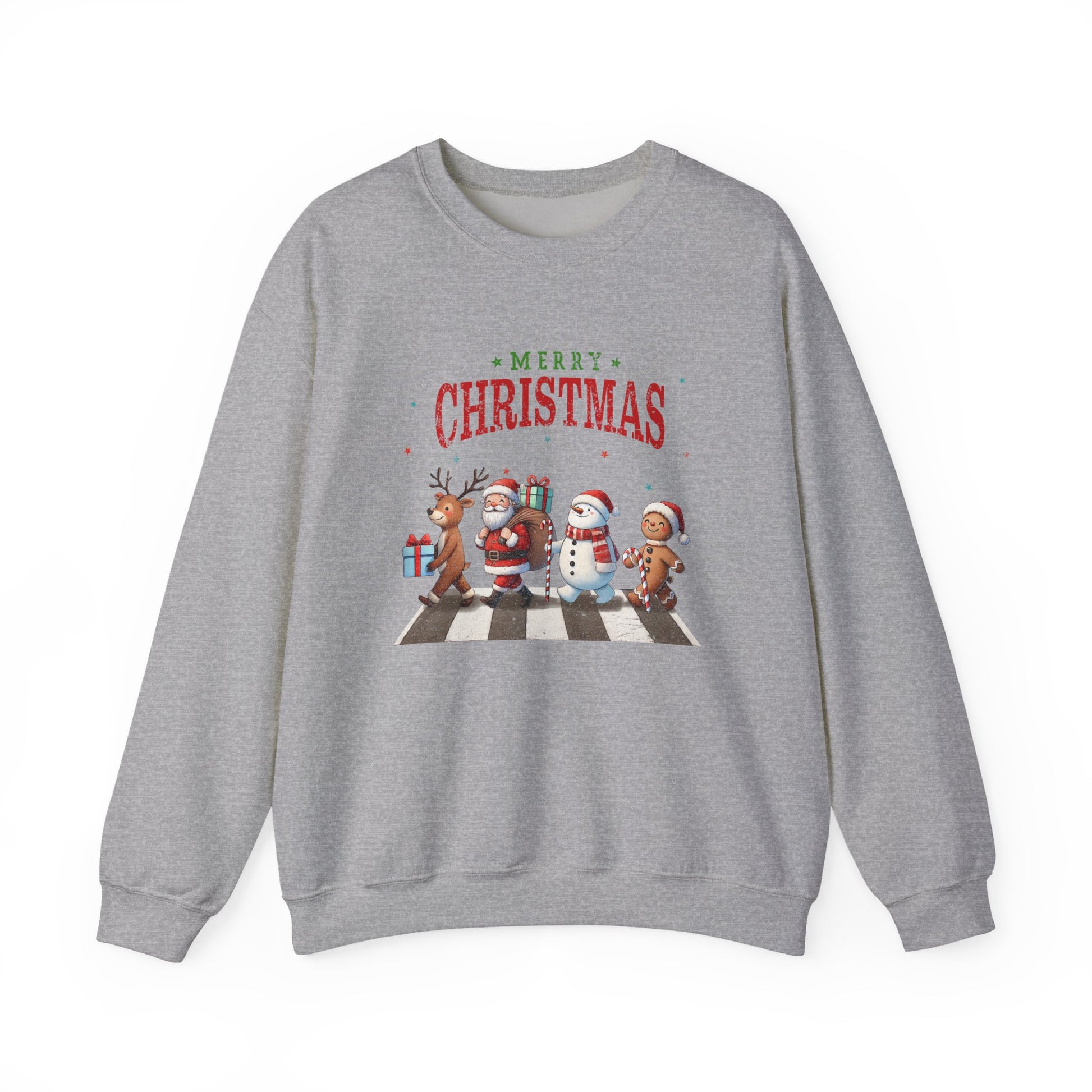 Christmas Sweatshirt, Cute Gingerbread Sweater, Gift For Christmas - PopCultureByDesign36
