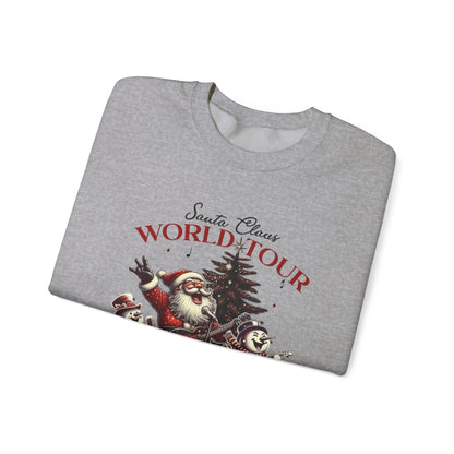 Santa Claus World Tour Christmas Shirt, Santa Claus Shirt, Funny Santa Christmas Shirt - PopCultureByDesign36