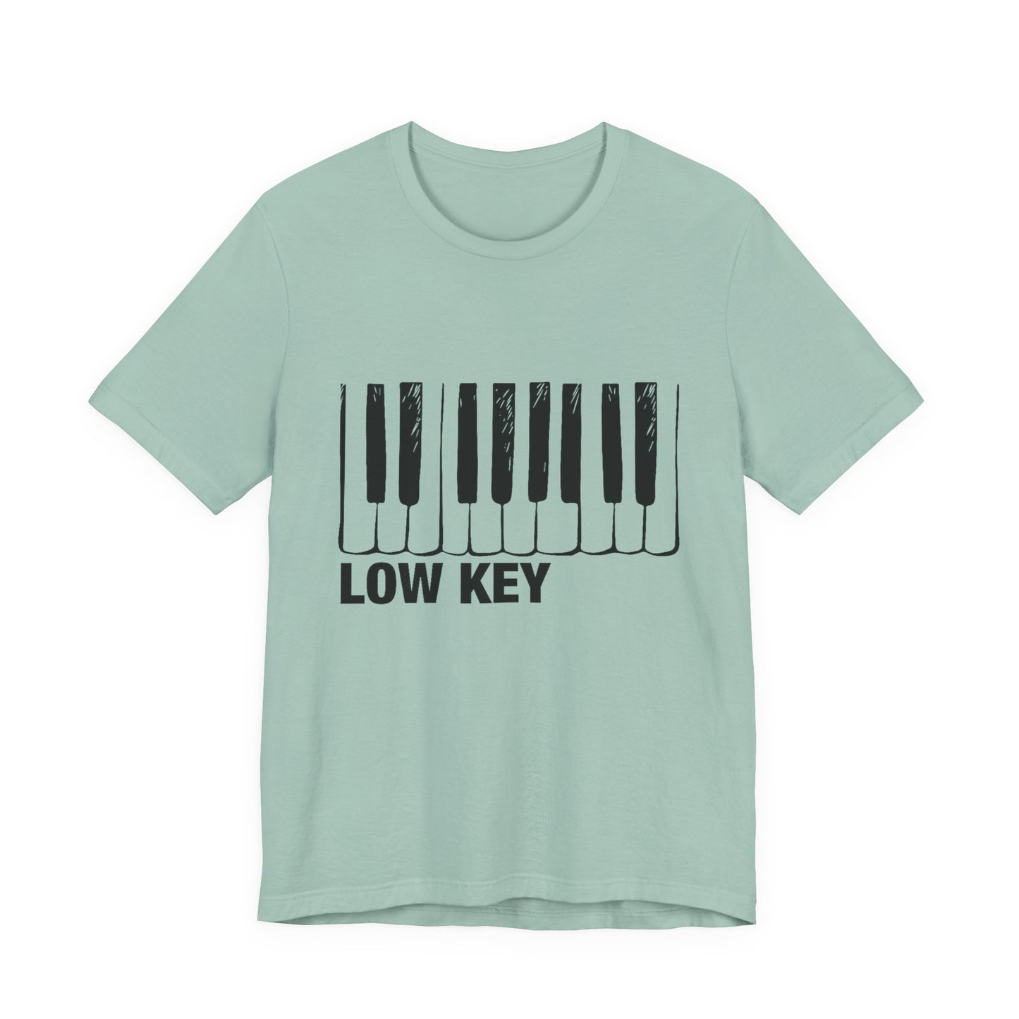 Funny Piano Player Shirt, Low Key Tee, Slang shirt, Piano Students - PopCultureByDesign36