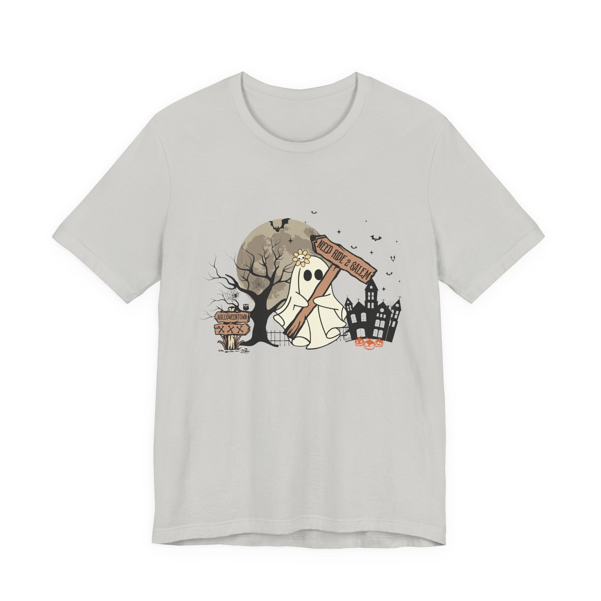 Funny Ghost Needing a Ride, Funny Ghost Shirt, Hitchhiking Ghost Shirt - PopCultureByDesign36