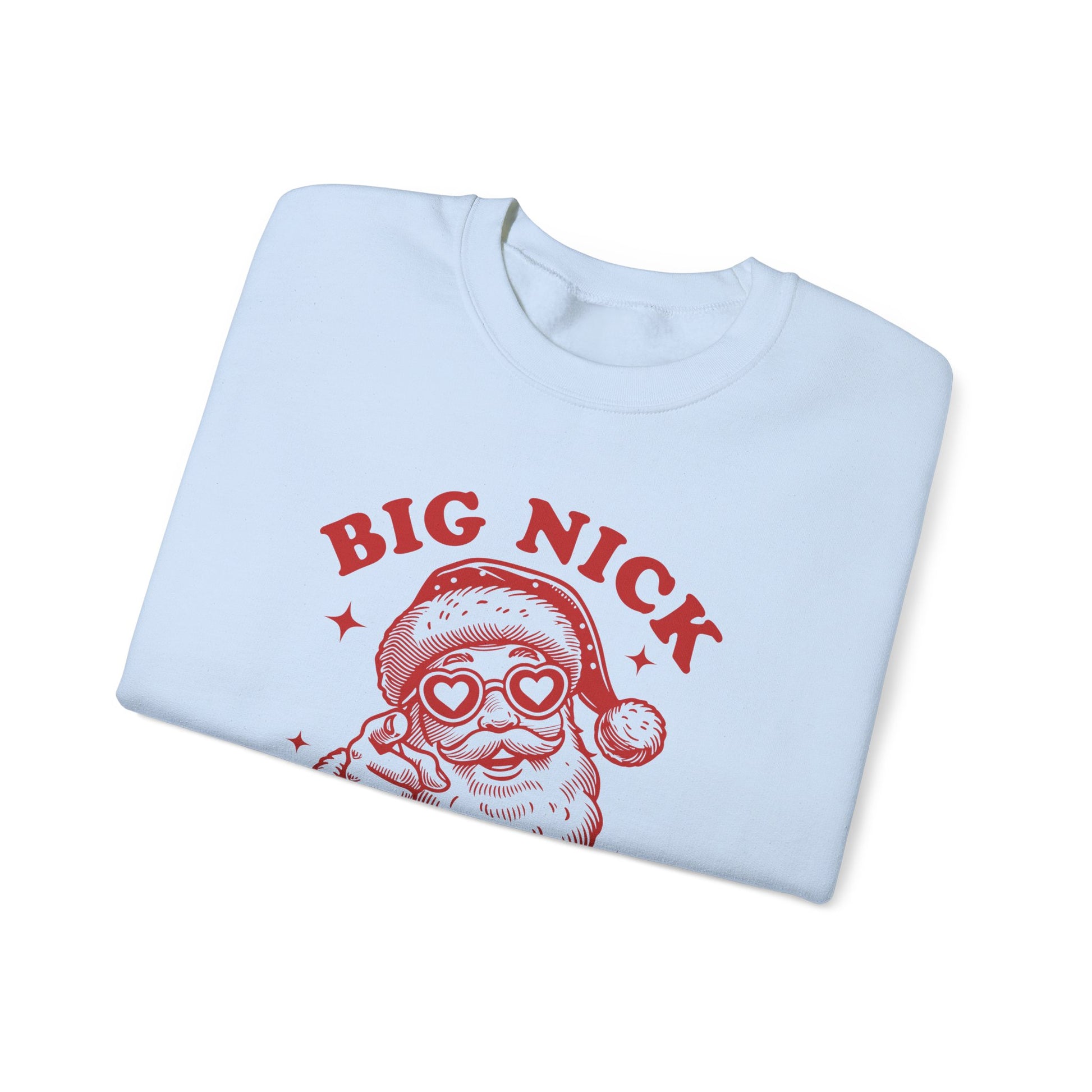 Big Nick Energy Christmas Shirt, Santa Inspired, Funny Santa Sweatshirt - PopCultureByDesign36