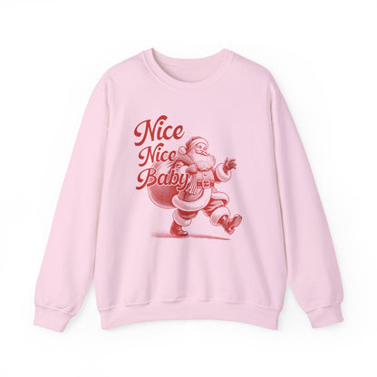 Nice Nice Baby, Xmas Sweatshirt, Family Christmas, Christmas Jolly - PopCultureByDesign36