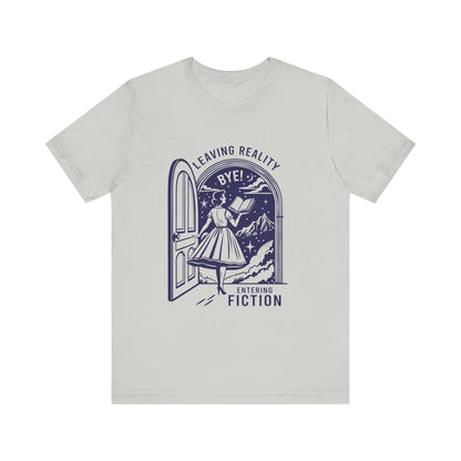 Leaving Reality, A Well Read Woman Shirt, Reading Shirt, Librarian Shirt - PopCultureByDesign36