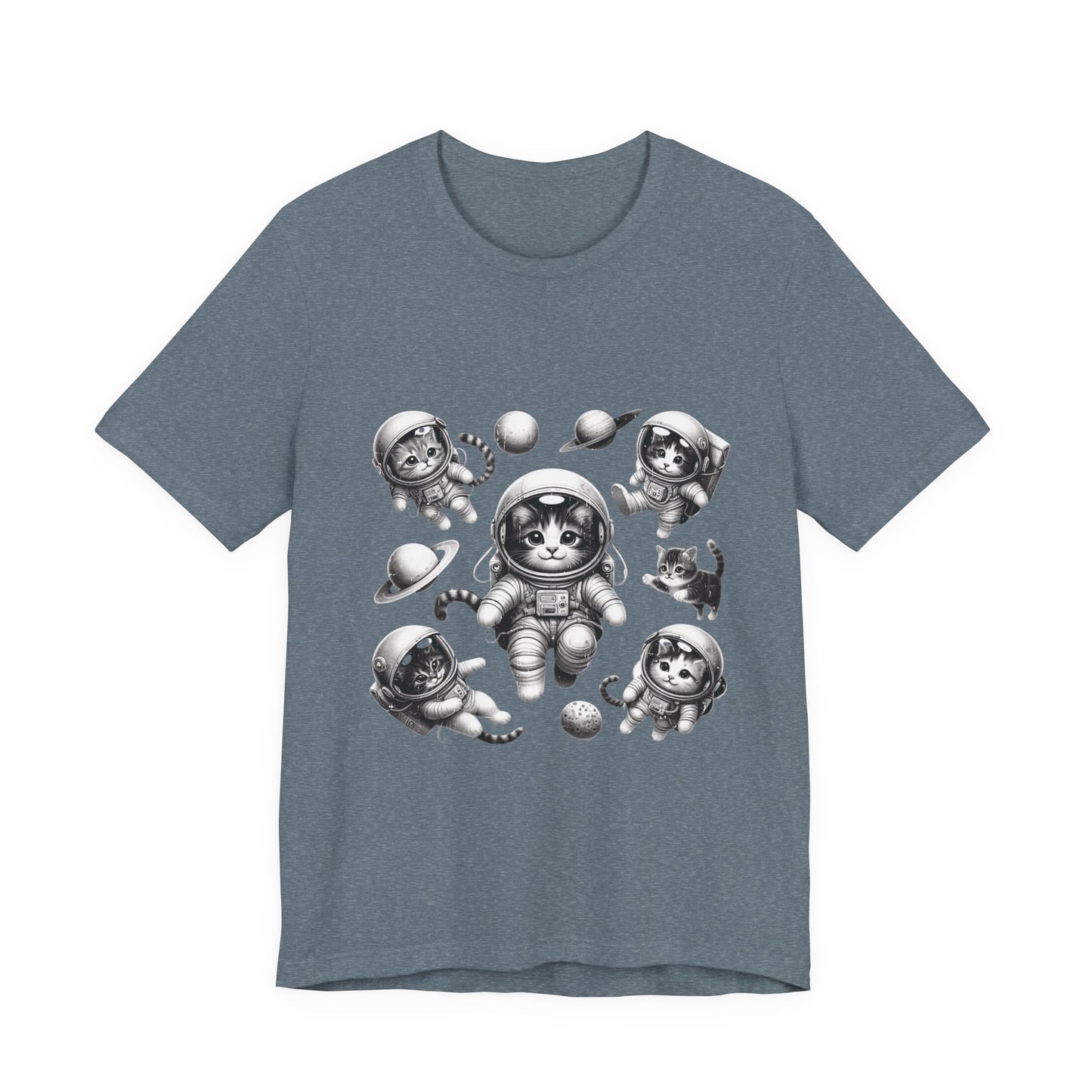 Kittens in Space Shirt, Funny Cat Shirt, Funny Kitten Shirt - PopCultureByDesign36