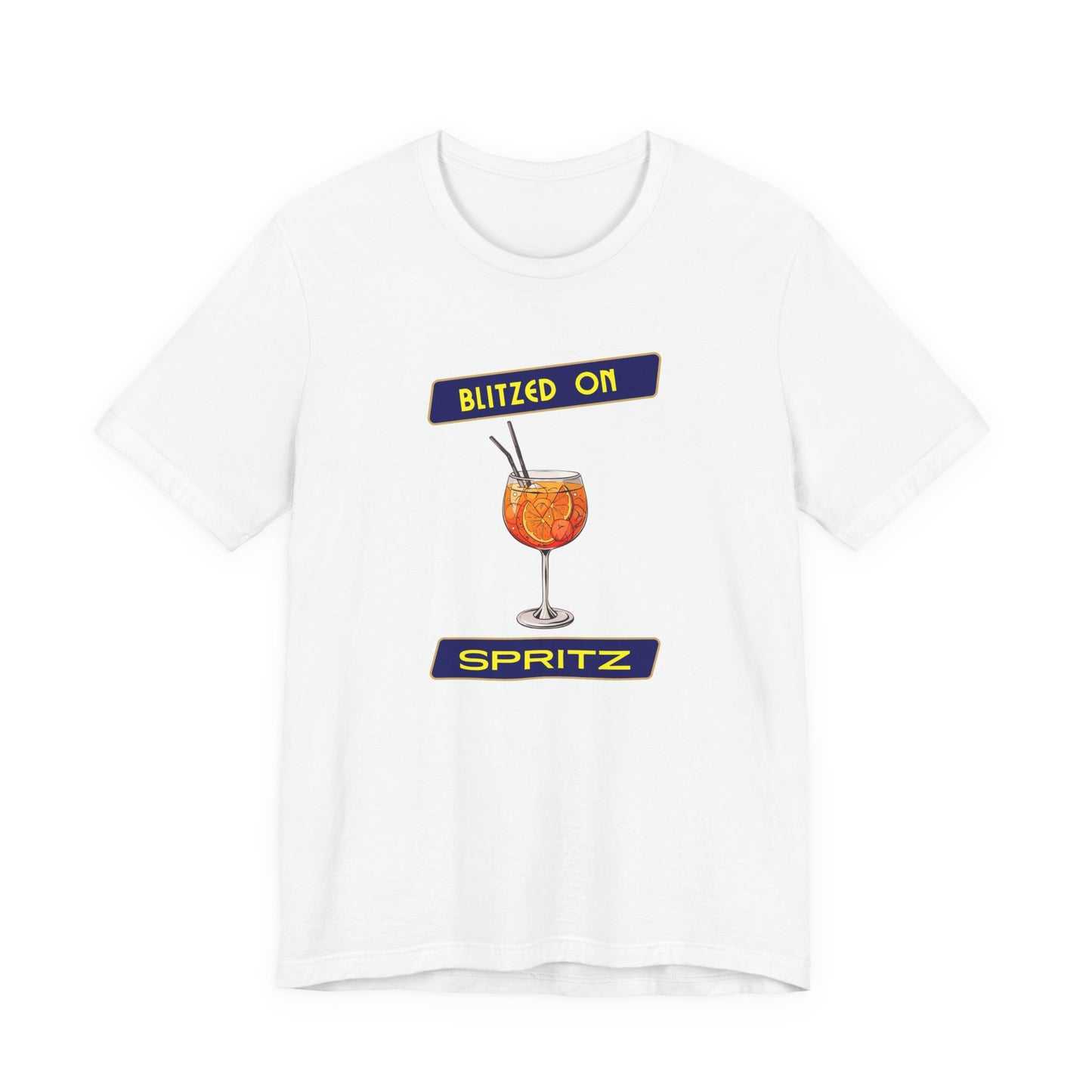 Aperol Spritz Shirt, Fun Cocktail Graphic Tee, Cocktail Drink Shirt - PopCultureByDesign36
