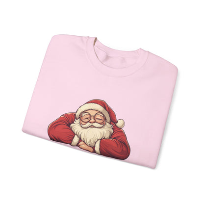 Retro Santa Sweatshirt, Vintage Santa Sweatshirt, Retro Christmas Santa - PopCultureByDesign36