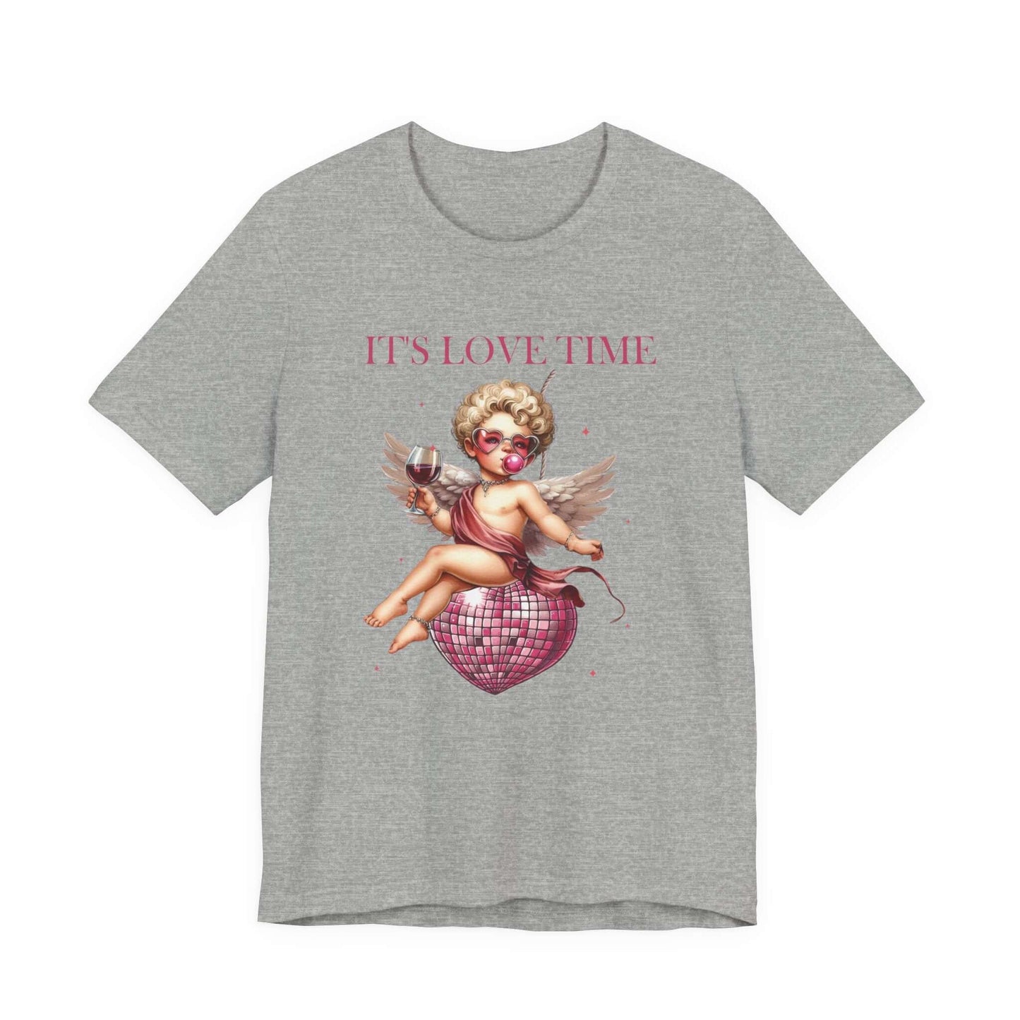 Its Love Time Shirt, Funny Cupid Shirt, Cupid Love Shirt, Vday Shirt - PopCultureByDesign36