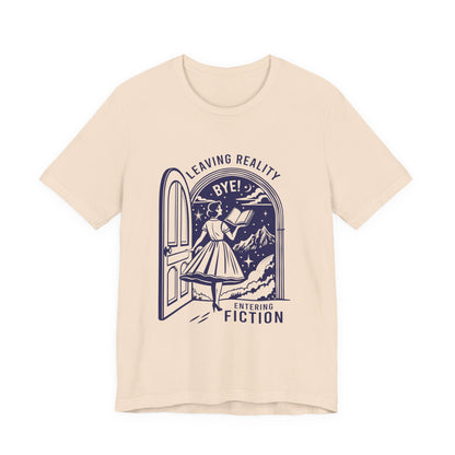 Leaving Reality, A Well Read Woman Shirt, Reading Shirt, Librarian Shirt - PopCultureByDesign36