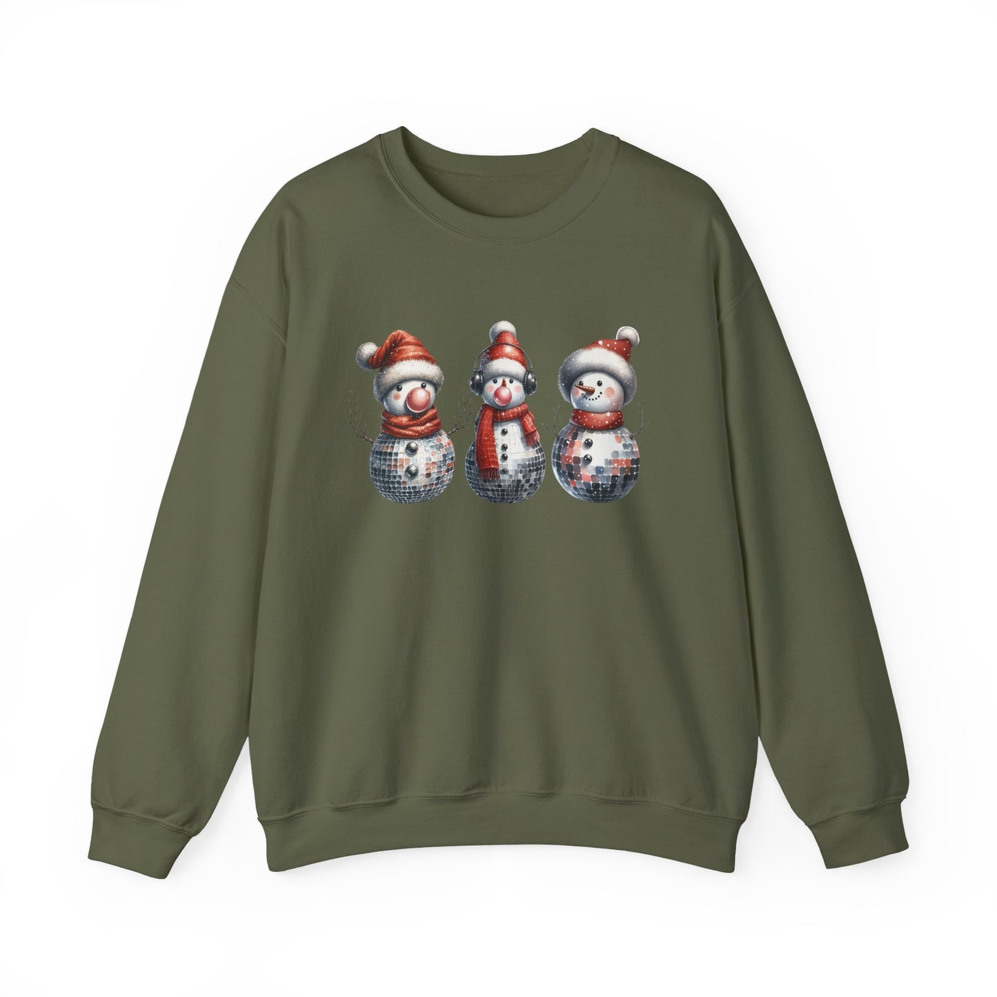 Christmas Snowman Sweatshirt, Christmas Sweatshirt,Family Christmas Sweatshirt - PopCultureByDesign36