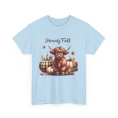Howdy Fall, Moody shirt, Funny Cow shirt, Cow Shirt - PopCultureByDesign36