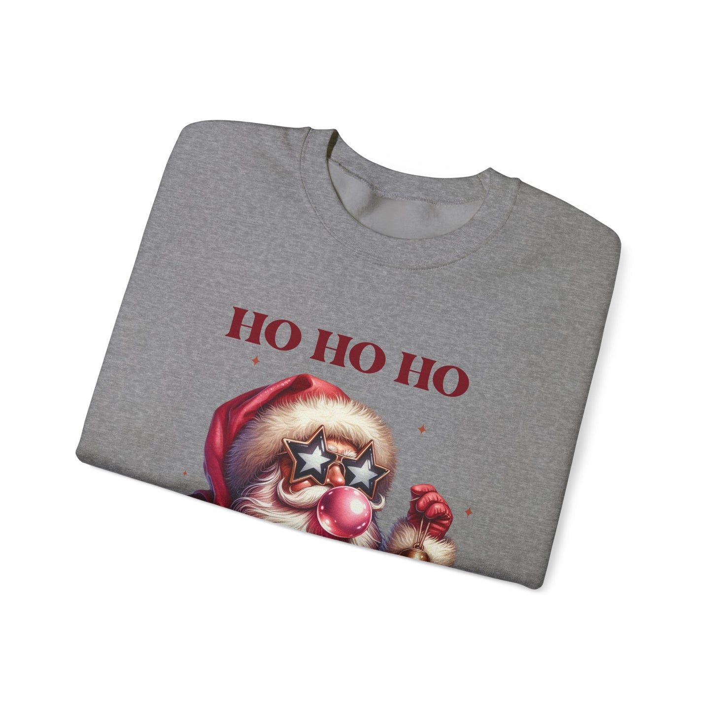 Ho Ho Ho Christmas Vintage Shirt, Santa Inspired, Funny santa sweatshirt - PopCultureByDesign36