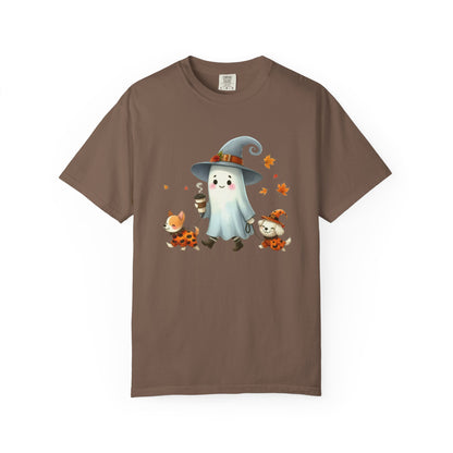 Cute ghost walking dogs shirt, cute fall shirt, ghost and dogs shirt - PopCultureByDesign36